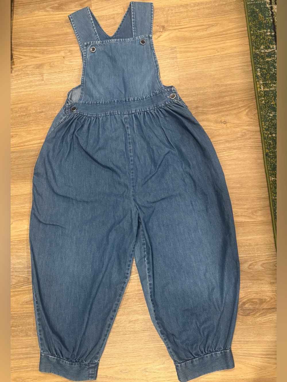 Vintage Peddler Denim Balloon Leg Overalls/Jumpsuit Sm